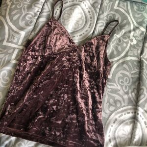 American eagle velvet going out top